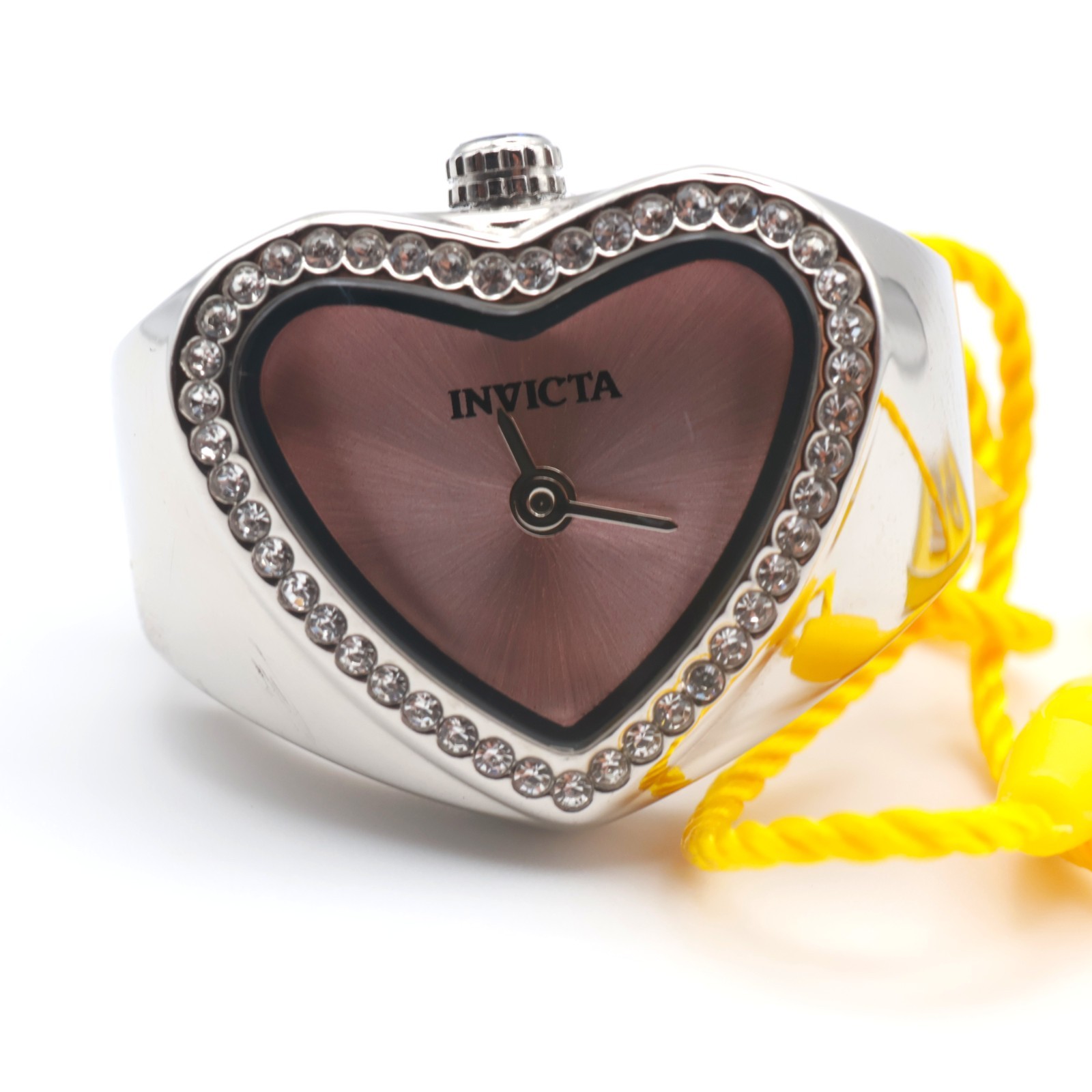 Invicta Mini Angel Women’s Ring Watch – 18.5mm, Steel (49571)