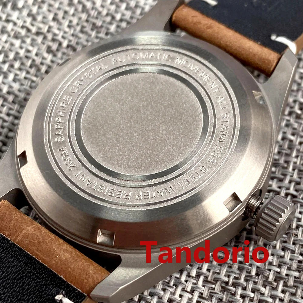 New 39mm Titanium Automatic Diver Men Watch For Japan NH35 Sapphire Glass 20ATM