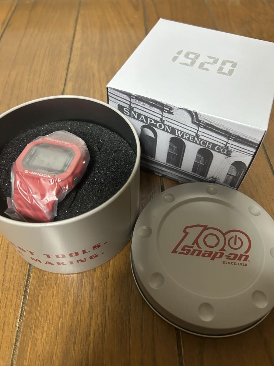 G-SHOCK × Snap-on 100th Anniversary Model DW-5600 Red New
