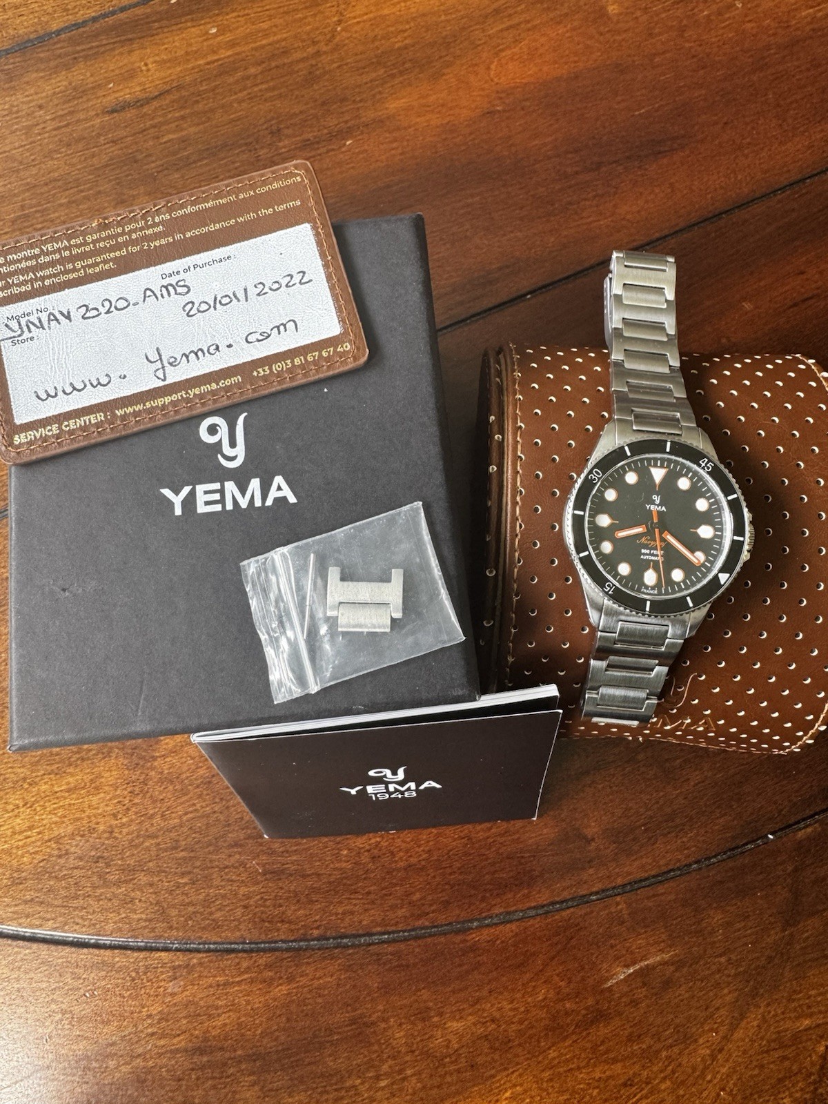 Yema Navygraf Maxi Dial • Automatic • 39mm • Full Kit