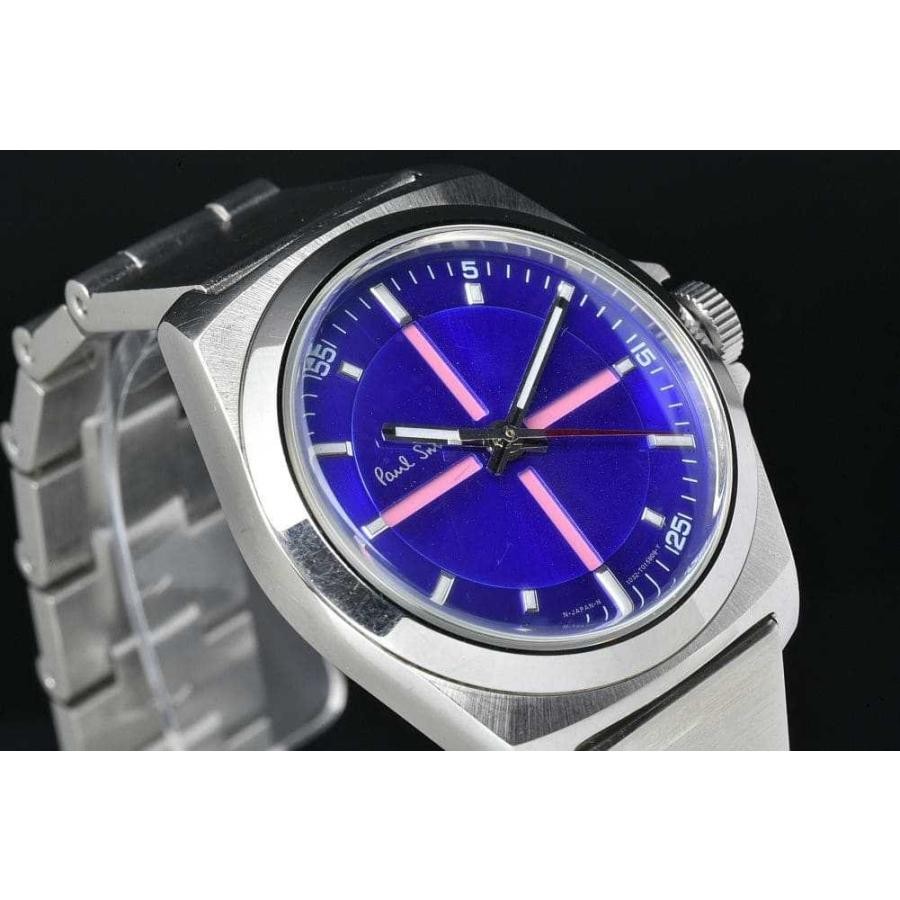 Paul Smith Mini SS Quartz PinkBlue Dial Closed Eyes Watch Costume
