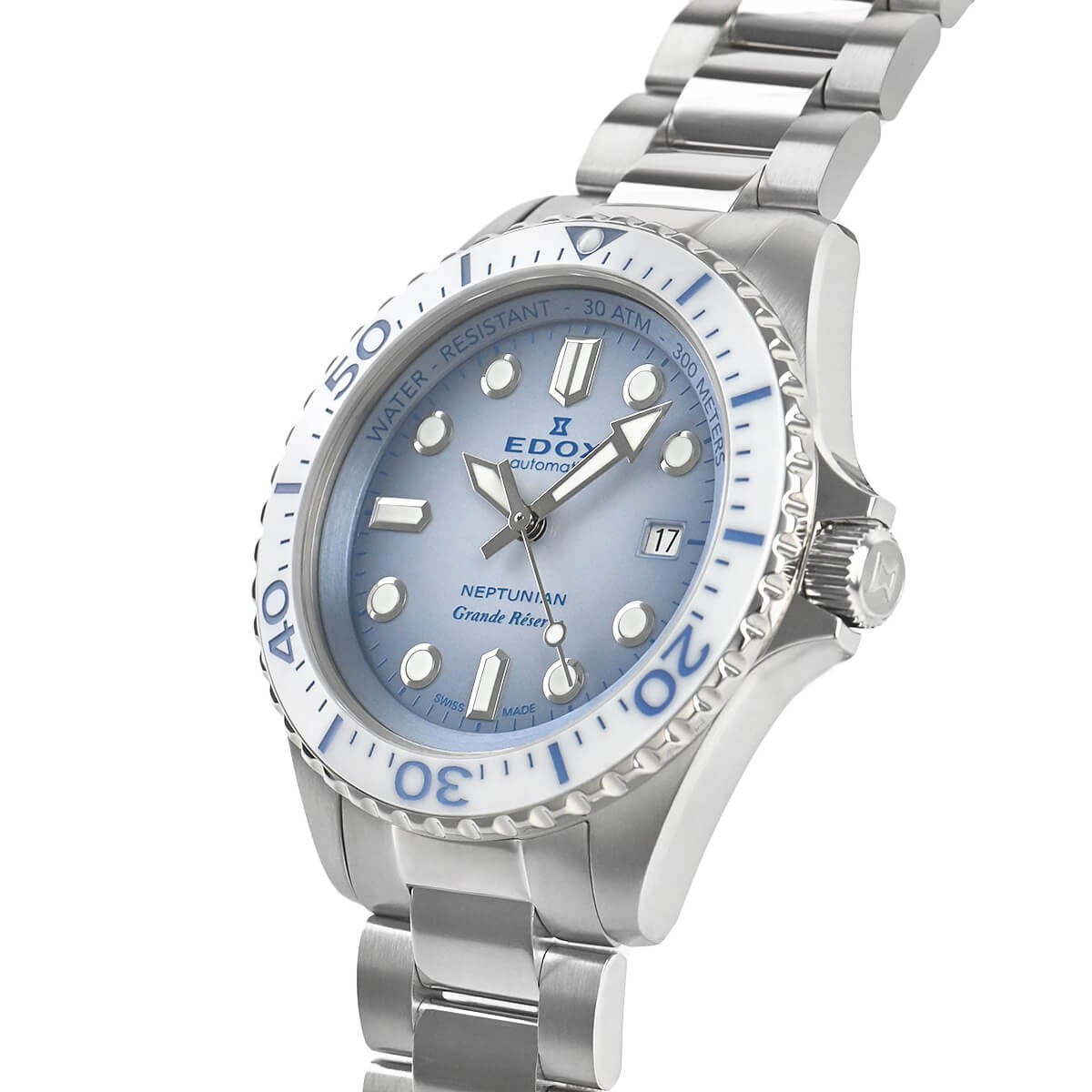 Edox Neptunian Grande Reserve Date Automatic 80801-3BBUM-BUCDN TO308882