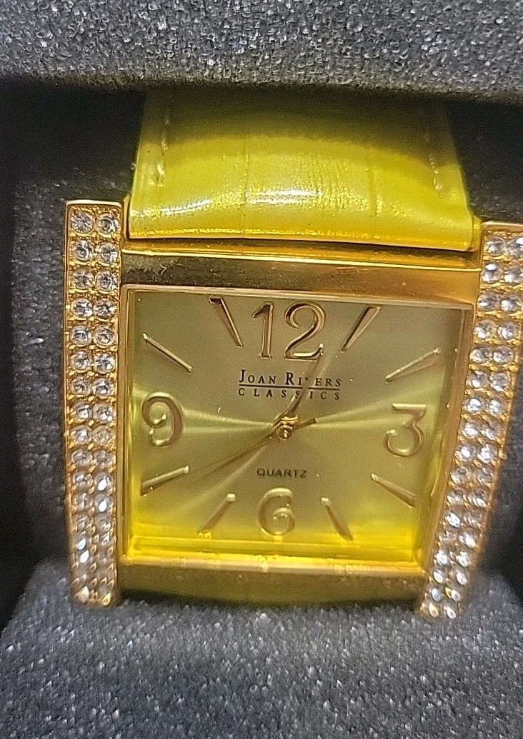 Joan Rivers Classics Cuff Fashion Watch Quartz