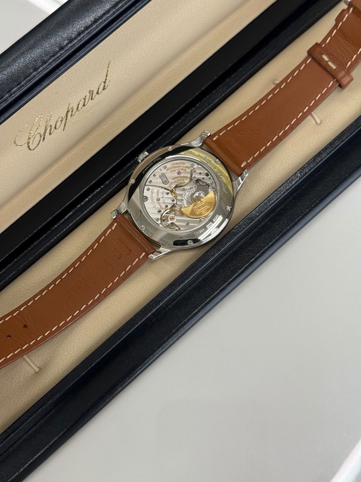 Chopard L.U.C XPS SS Forest Green 40 mm Automatic 168629-3001 New