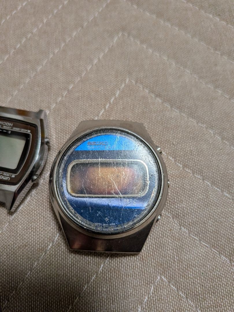 RICOH TOWN SEIKO Digital Watch (2-piece set)