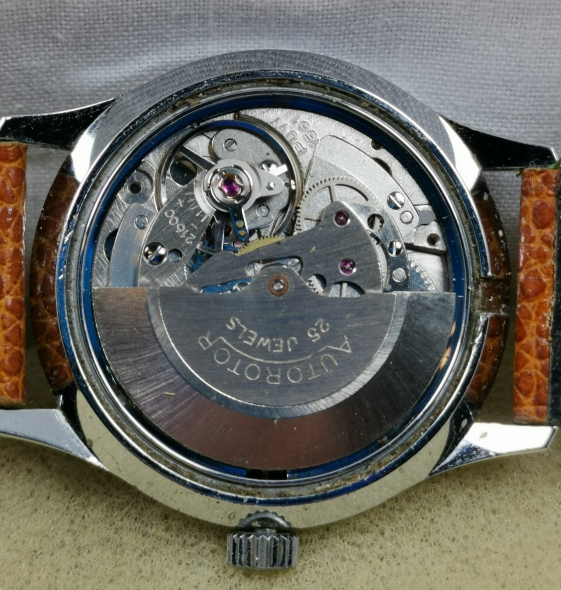 Ancre Date Automatic 25J Cal. PUW 1561 Germany Gents Wristwatch