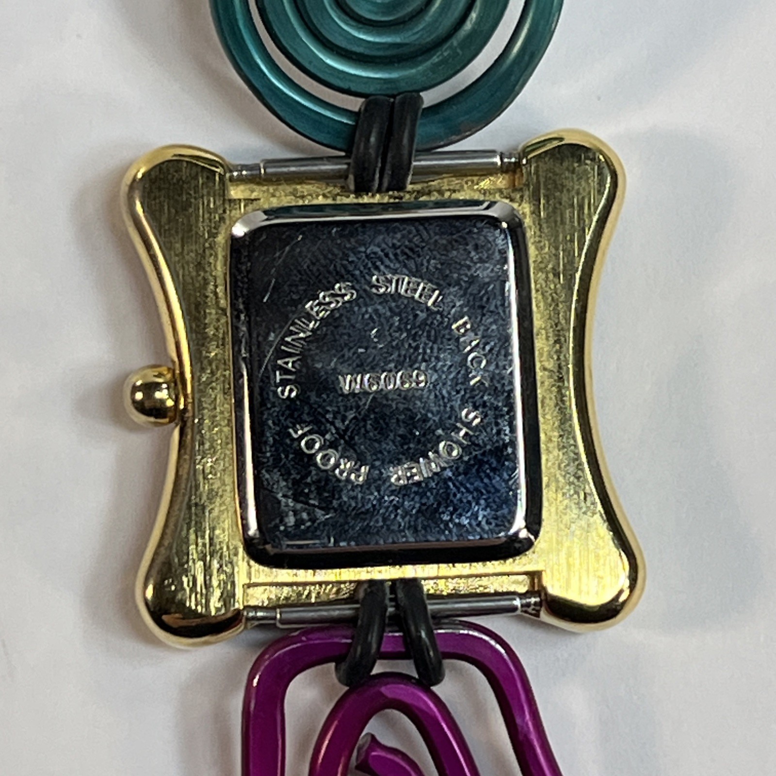 Eclat by Sylvi Harwin Watch in Pink/Purple/Blue/Green – Colorful Working Order
