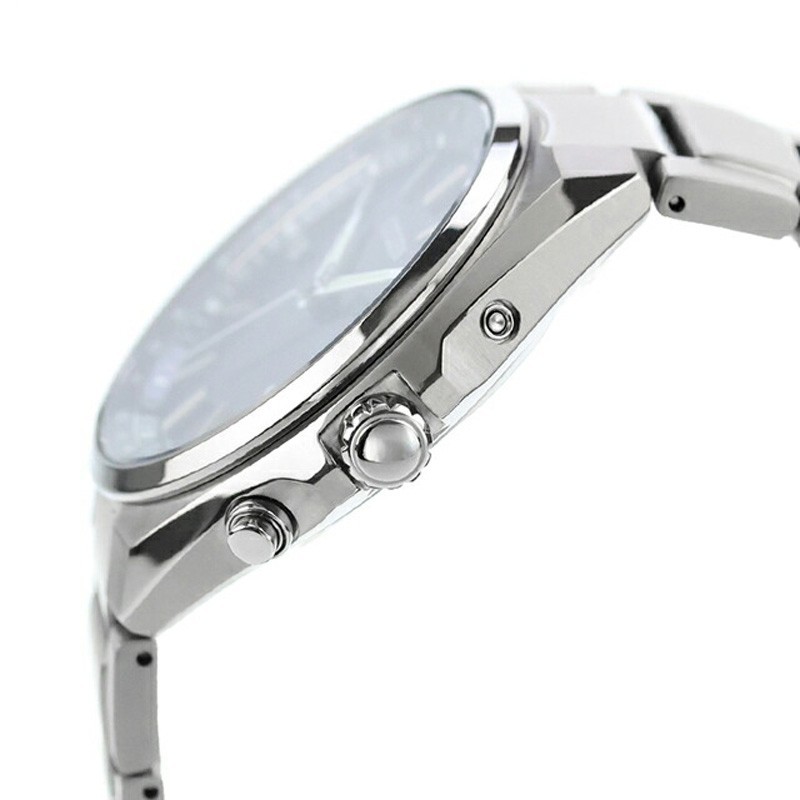 Citizen CB1160-55L Blue Dial Titanium Direct Flight Atomic Radio Solar Men Watch