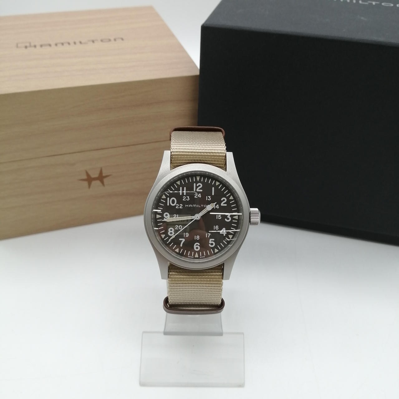 HAMILTON H694390 Manual winding watch Authentic From Japan