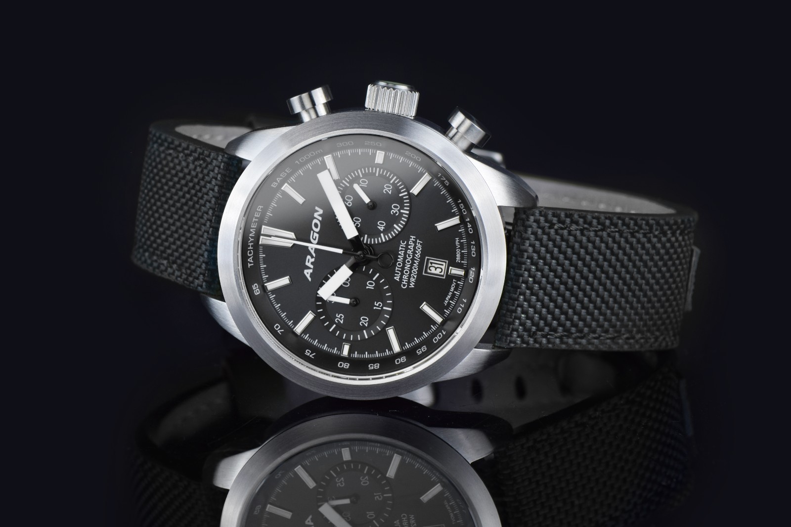 ARAGON A495BLK Caprice NE86 Chrono 48mm Limited Edition