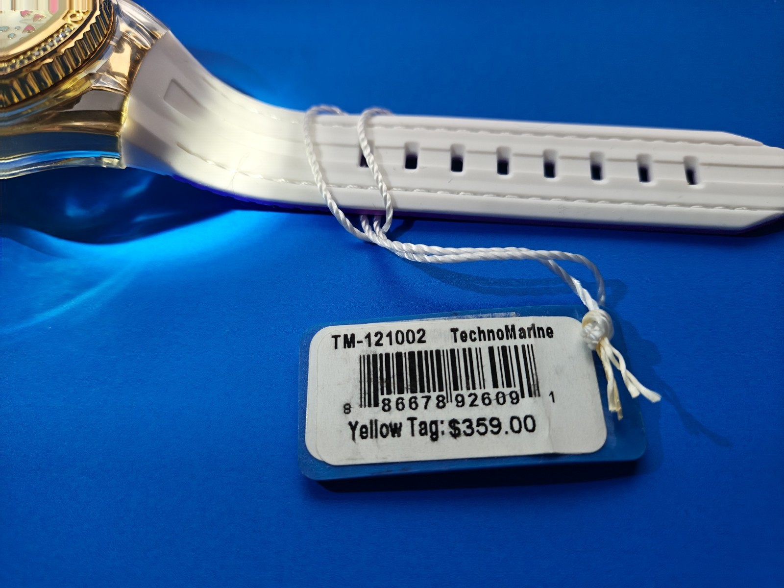 Women’s Stunning TechnoMarine Dive Watch With Mother Of Pearl Dial