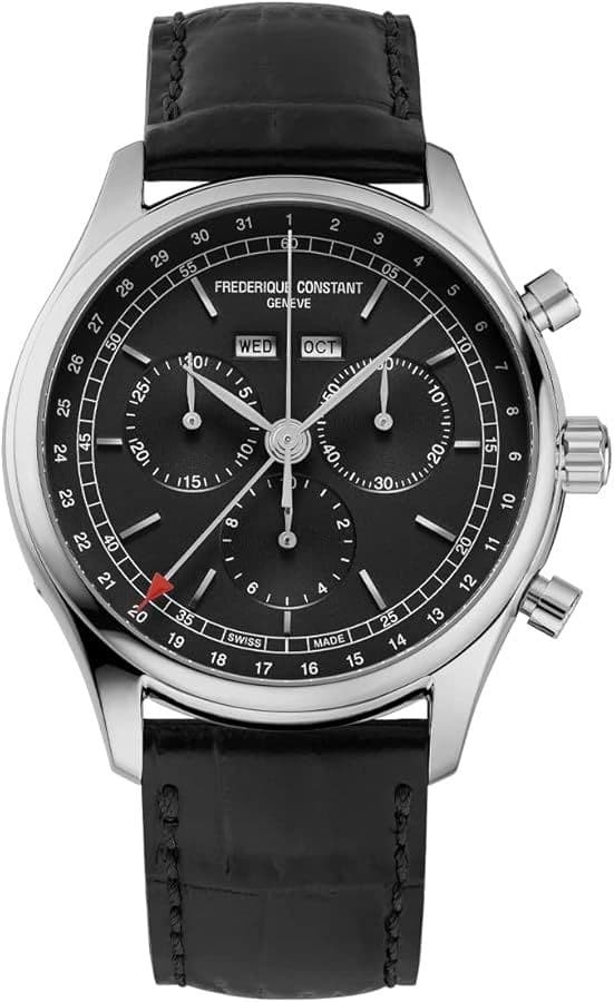 Frederique Constant Triple Calendar Chronograph Watch
