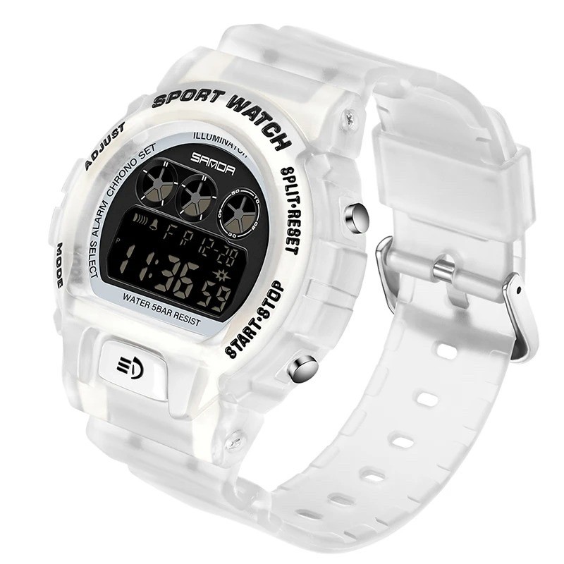 Analog Digital Led Watch WaterProof