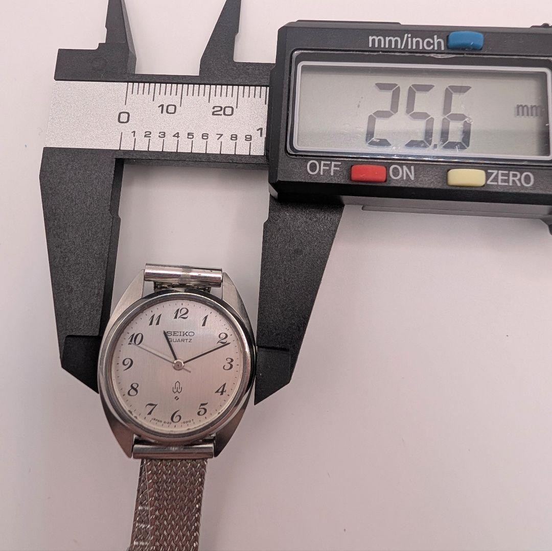 SEIKO Quartz 4120-6010T Vintage Watch Used Working