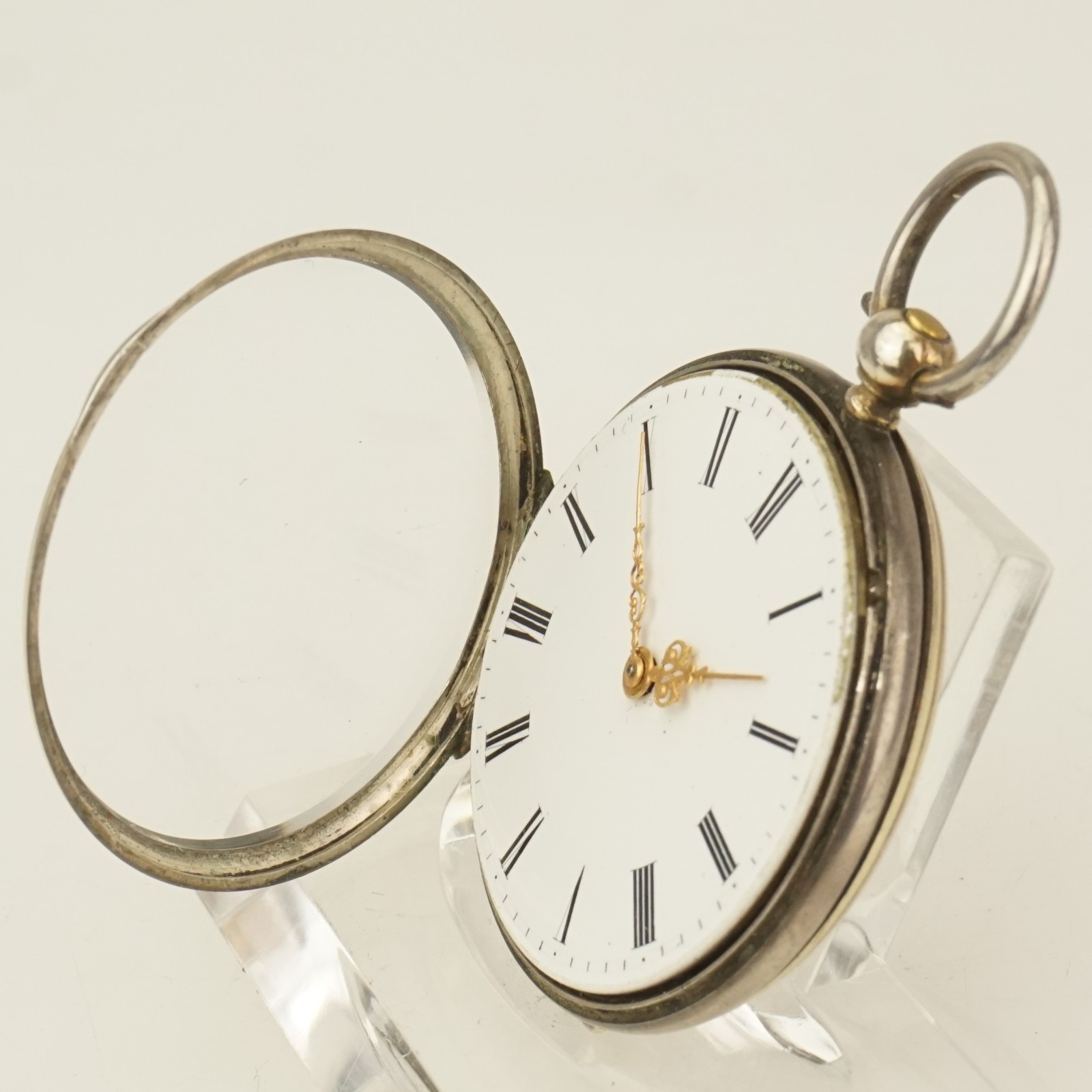 Rare! Silver Pocket watch Men’s no repeater no fusee no duplex not for scrap RAR