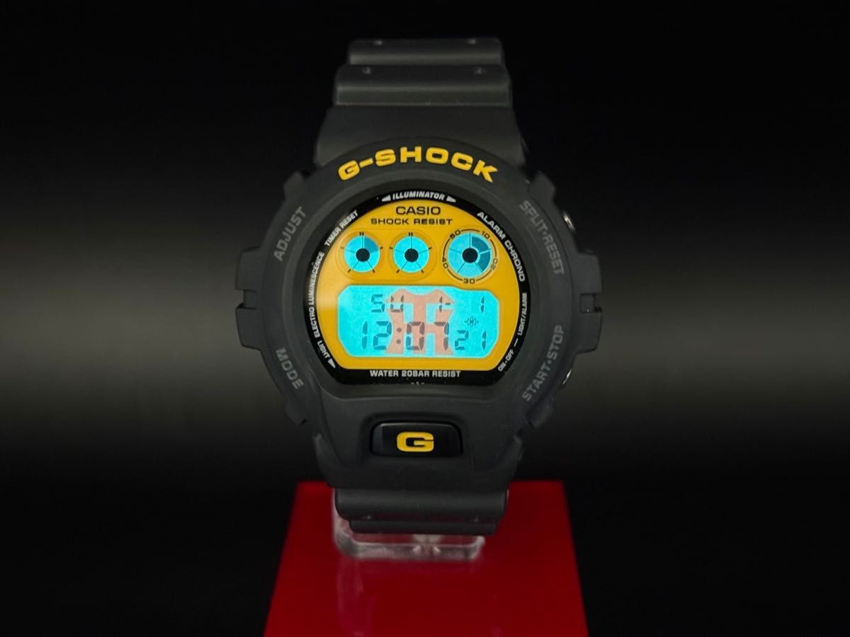 CASIO G-SHOCK × Hanshin Tigers collaboration model DW-6900BHTG-9JF