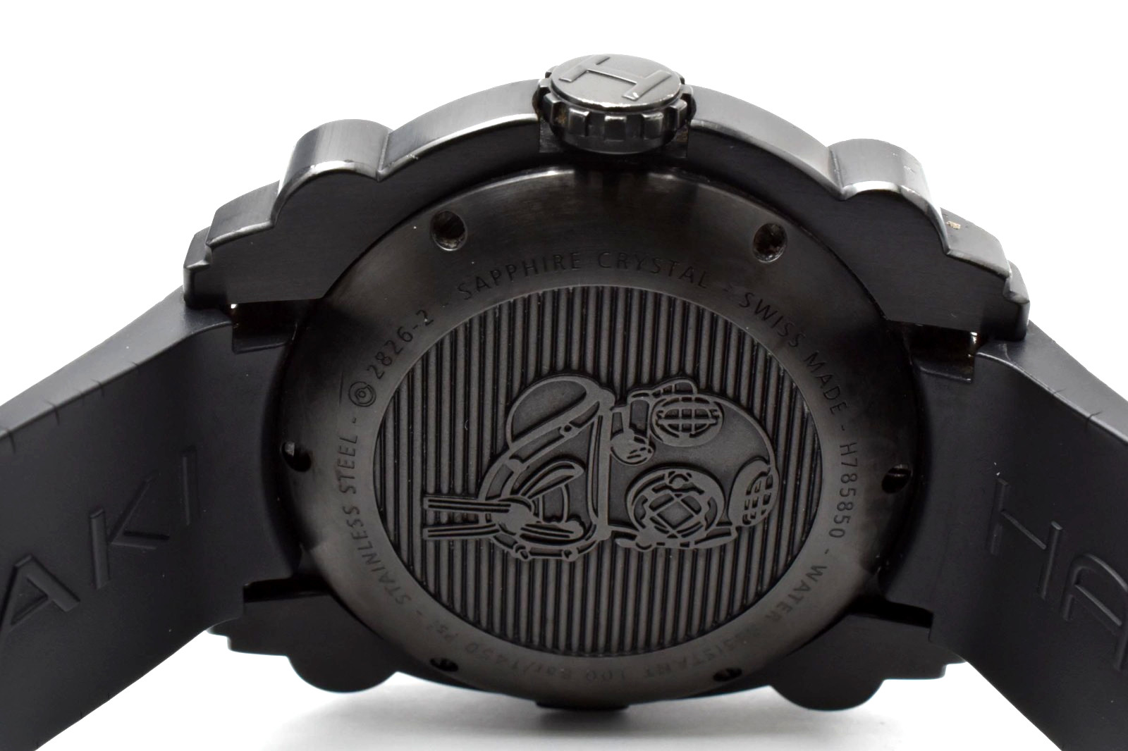 HAMILTON Khaki Below Zero H785850 Automatic 1000m Men’s Watch Date black Dial