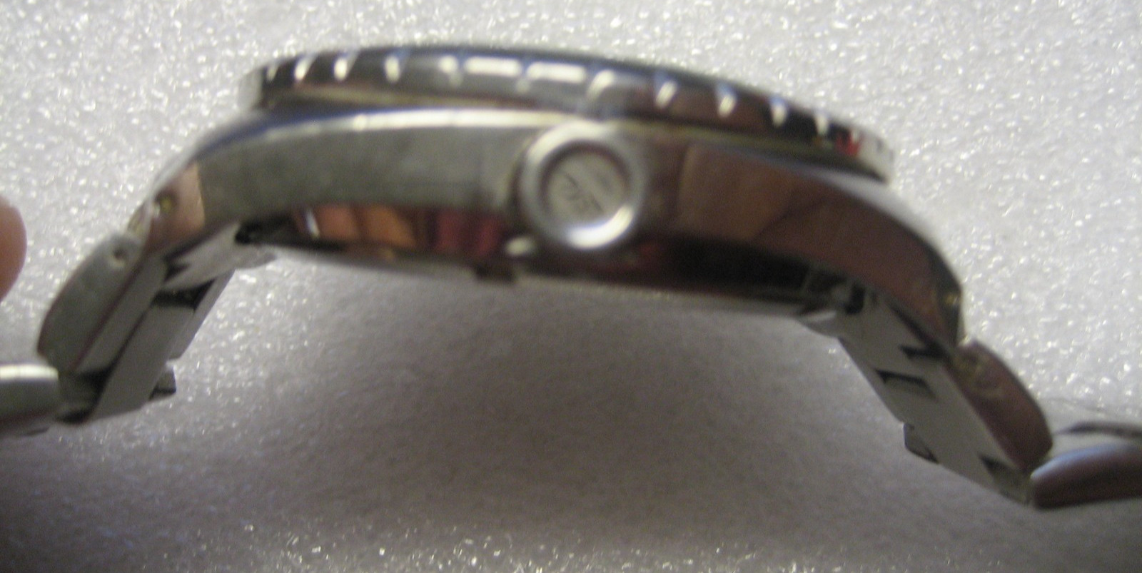 Fossil Men’s Stainless Steel Bracelet Watch AM4237, diver stye 100 m (10 ATM)