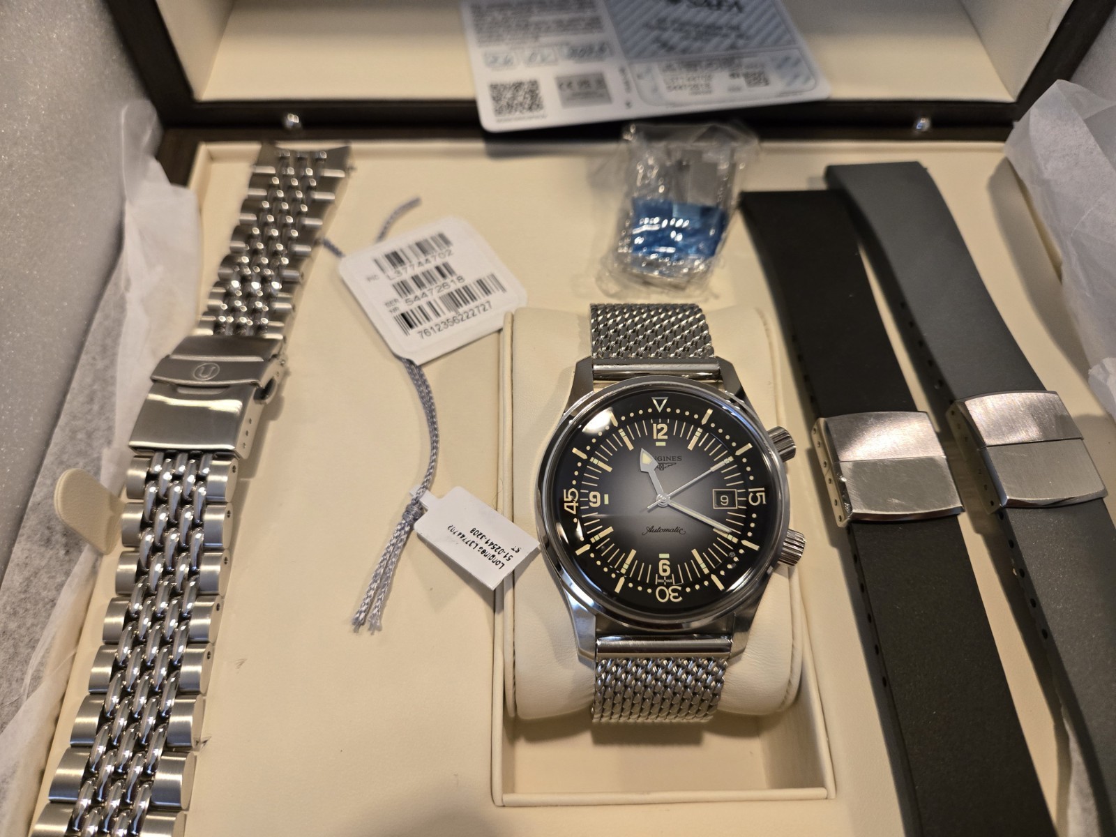 Longines Legend Diver 42 Gray L3.774.4.70.2
