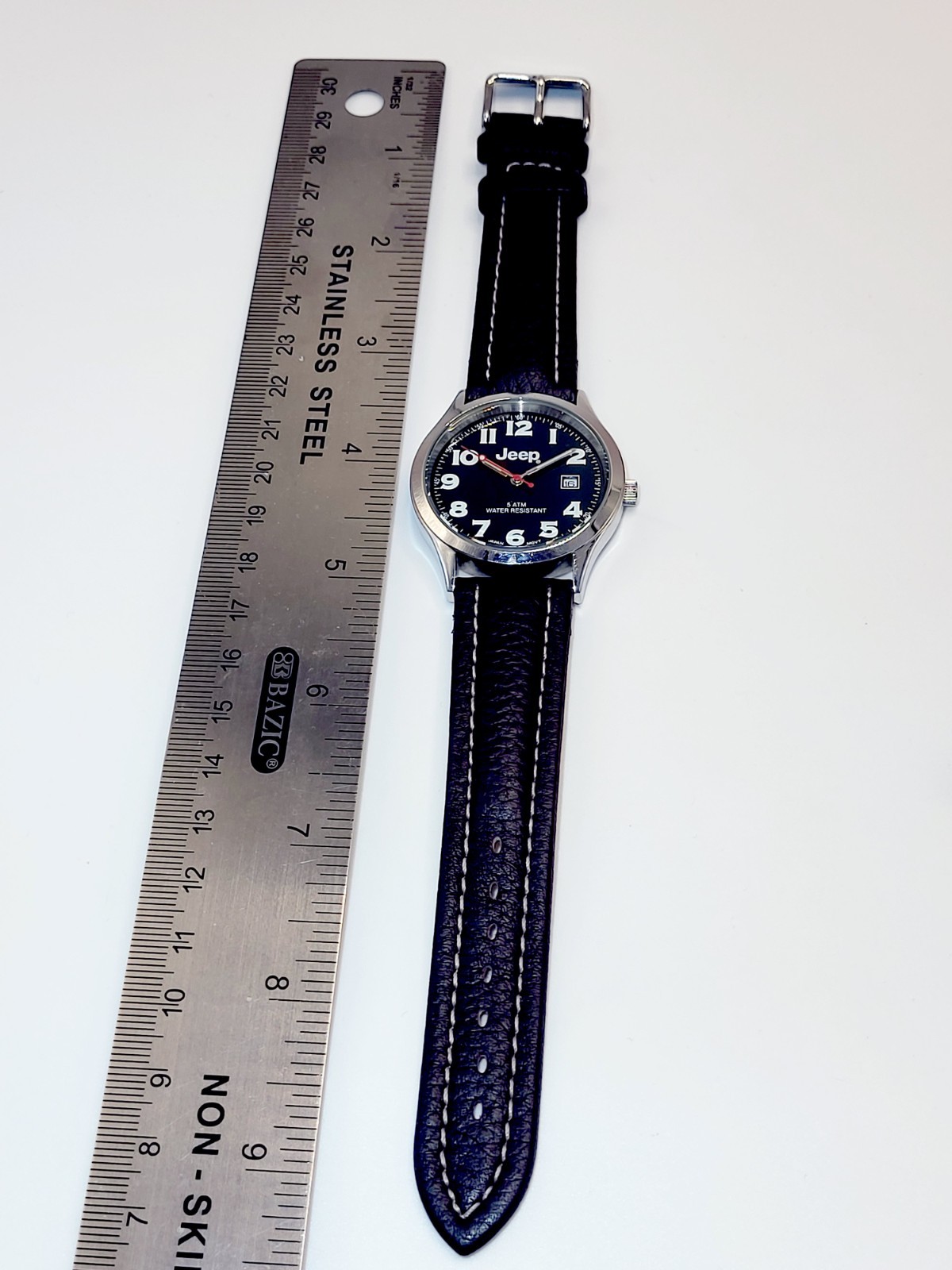 WORKS [N. MINT] 2002 JEEP® QUARTZ 38mm Vintage Unisex Watch Japan Made New Batt