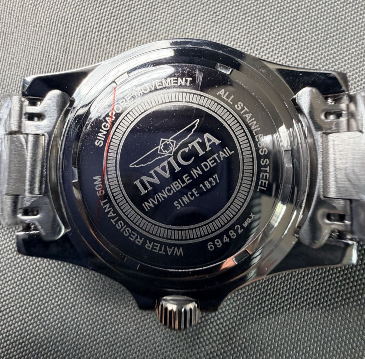 Invicta Specialty Rowan Men’s 40mm Stainless Steel Watch Pepsi Bezel 69482 New