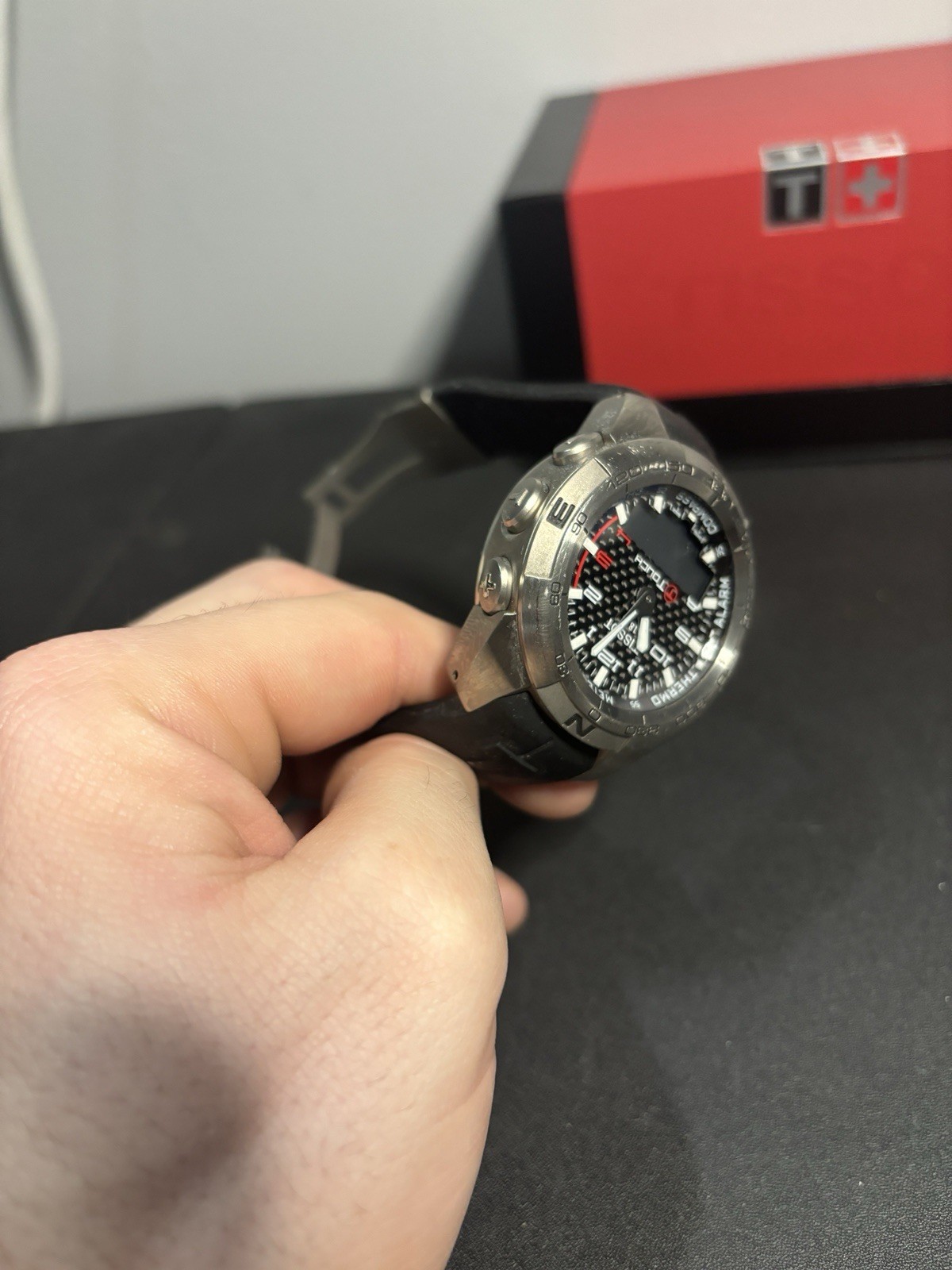 TISSOT T-Touch Expert T013420A Quartz Titanium 44mm Men’s Swiss Watch