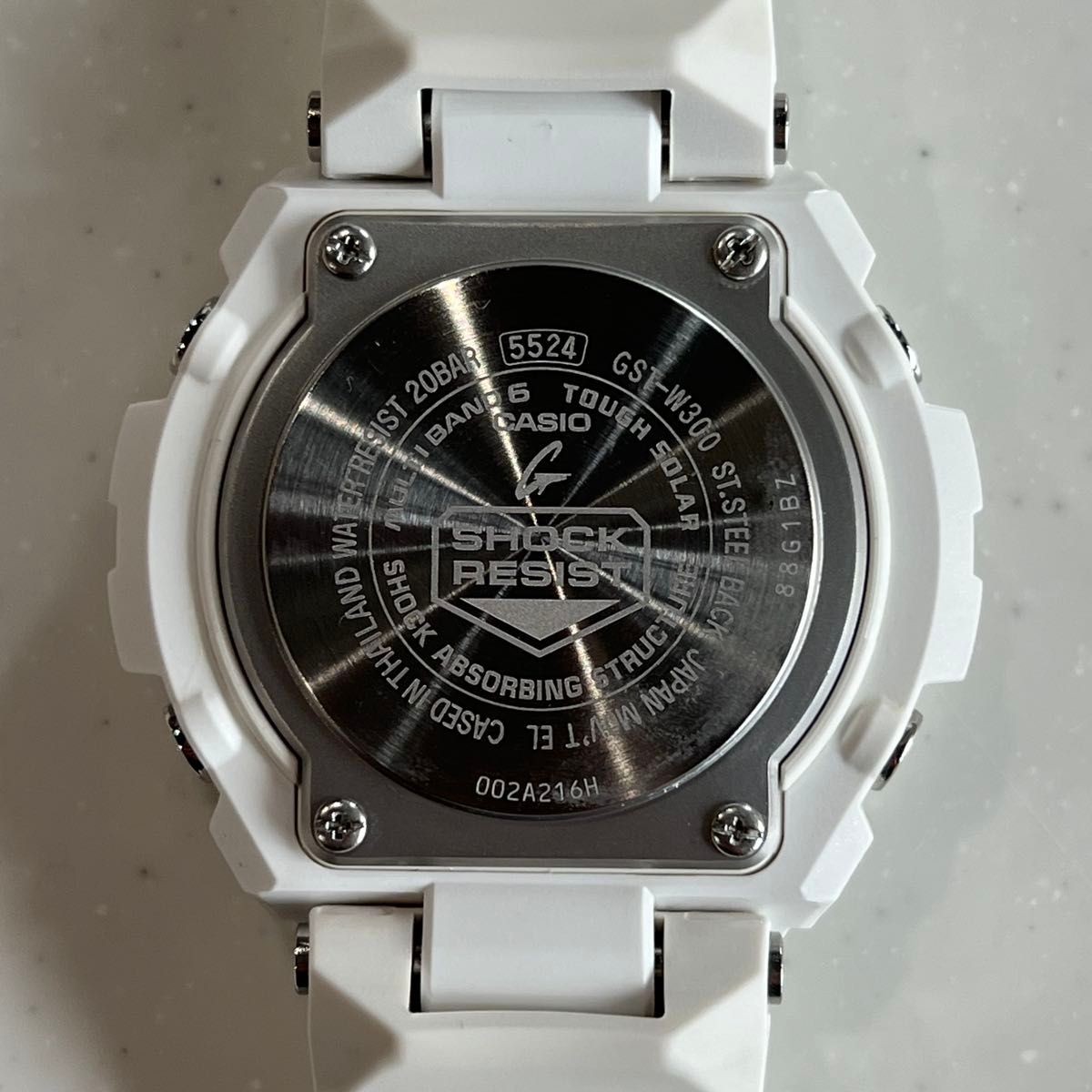 CASIO G-SHOCK G-STEEL GST-W300-7AJF White Watch