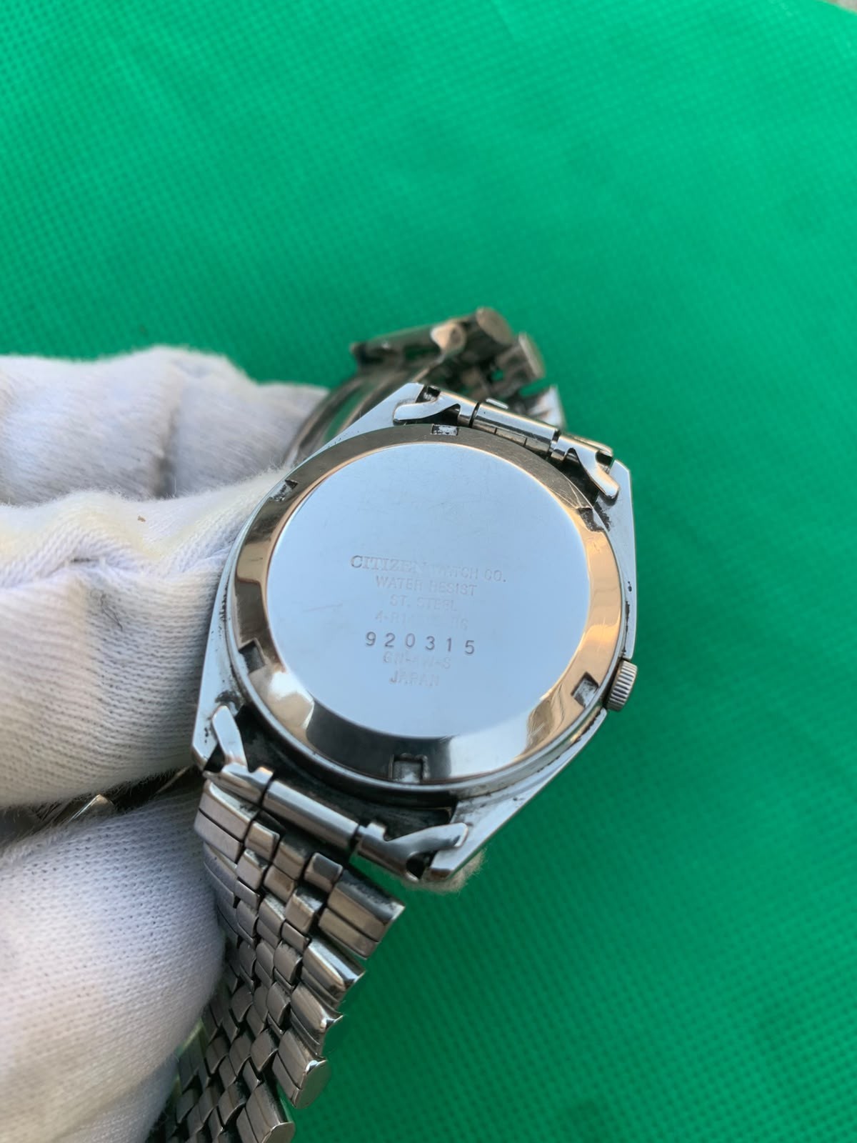 Vintage Citizen Automatic Stainless Steel men Wristwatch made in Japan