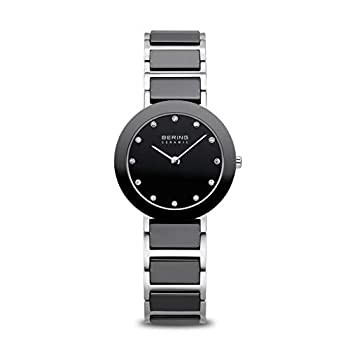 [B1R] Bering 11429 742 Ceramic Bezel Analog Quartz Ladies Watch [r2n]
