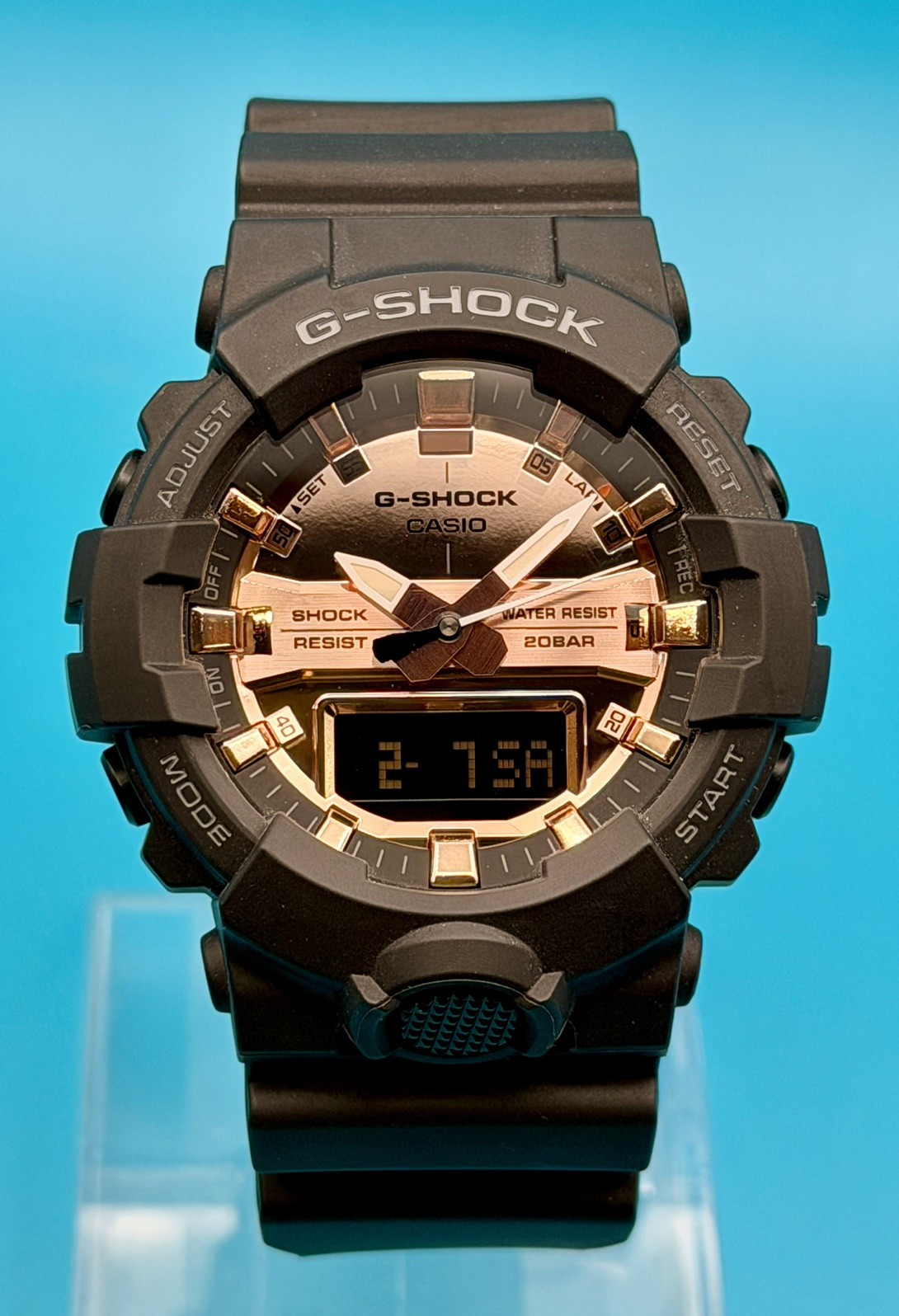 CASIO G-SHOCK GA-800MMC-1A Black & Rose Gold Collection