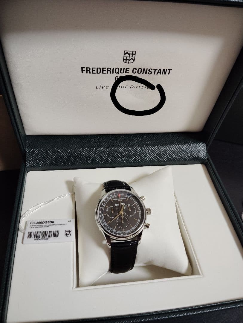 Frederique Constant Triple Calendar Chronograph Watch