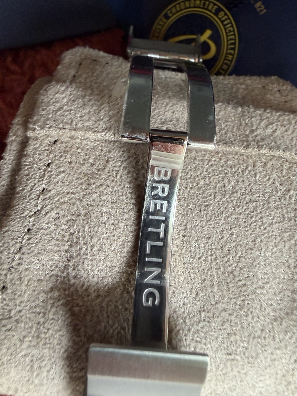 Breitling Premier Automatic Chronograph Black Dial Date Tachymeter Box