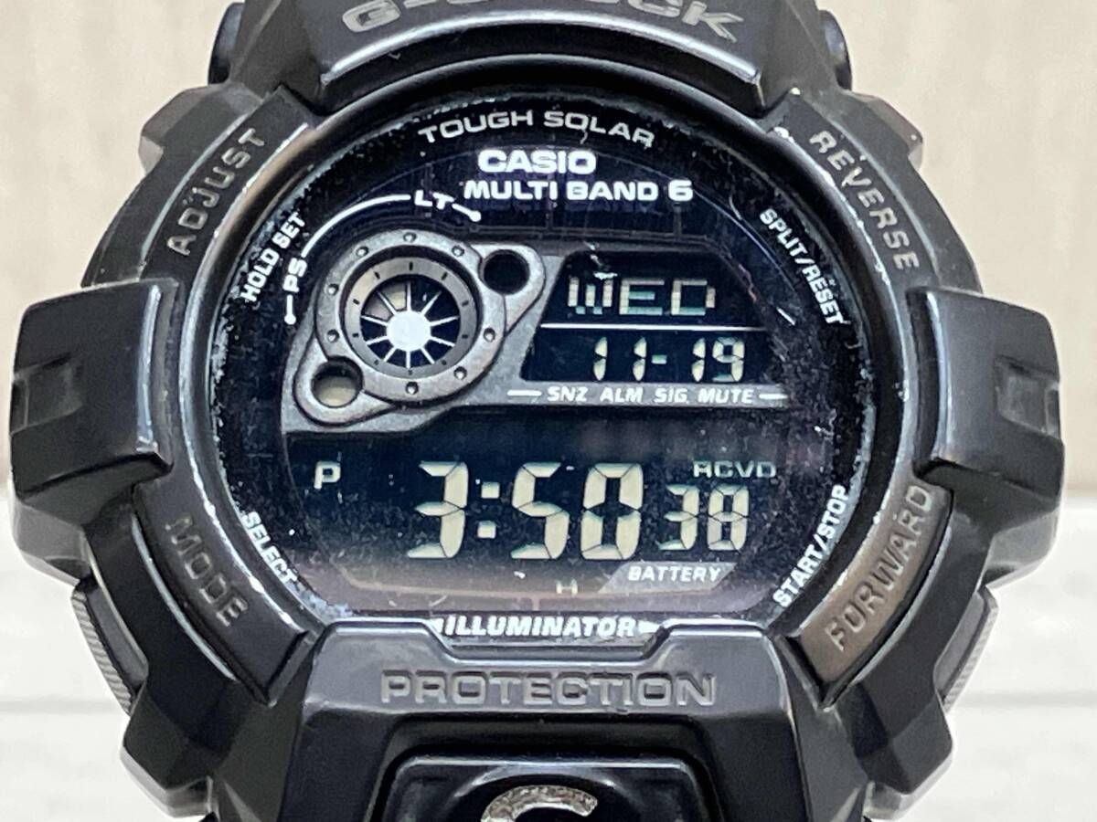 CASIO G-SHOCK GW-8900A-1JF Radio Solar Watch Case Size 4.0cm Rubber Band Minor G