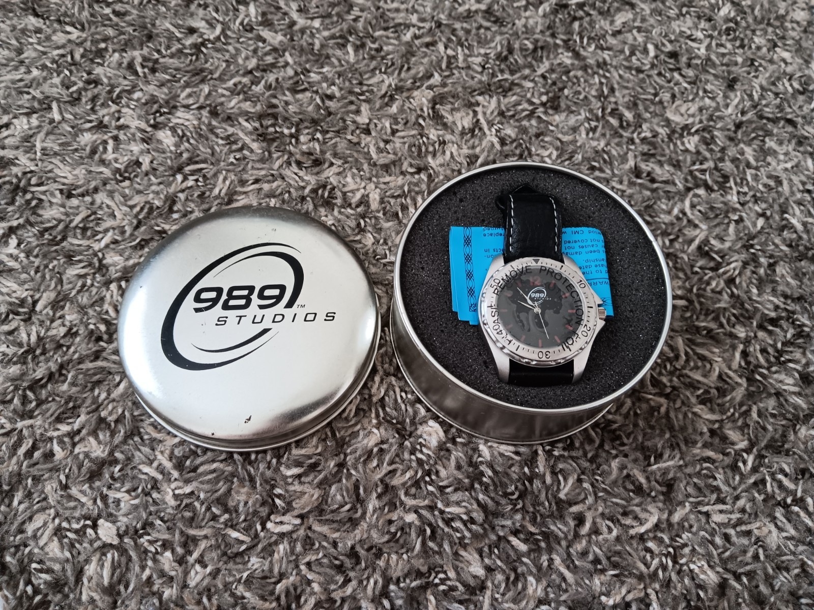 Vintage Sweda 989 Studios PlayStation Watch SCEA Sony Games Never Used In Case