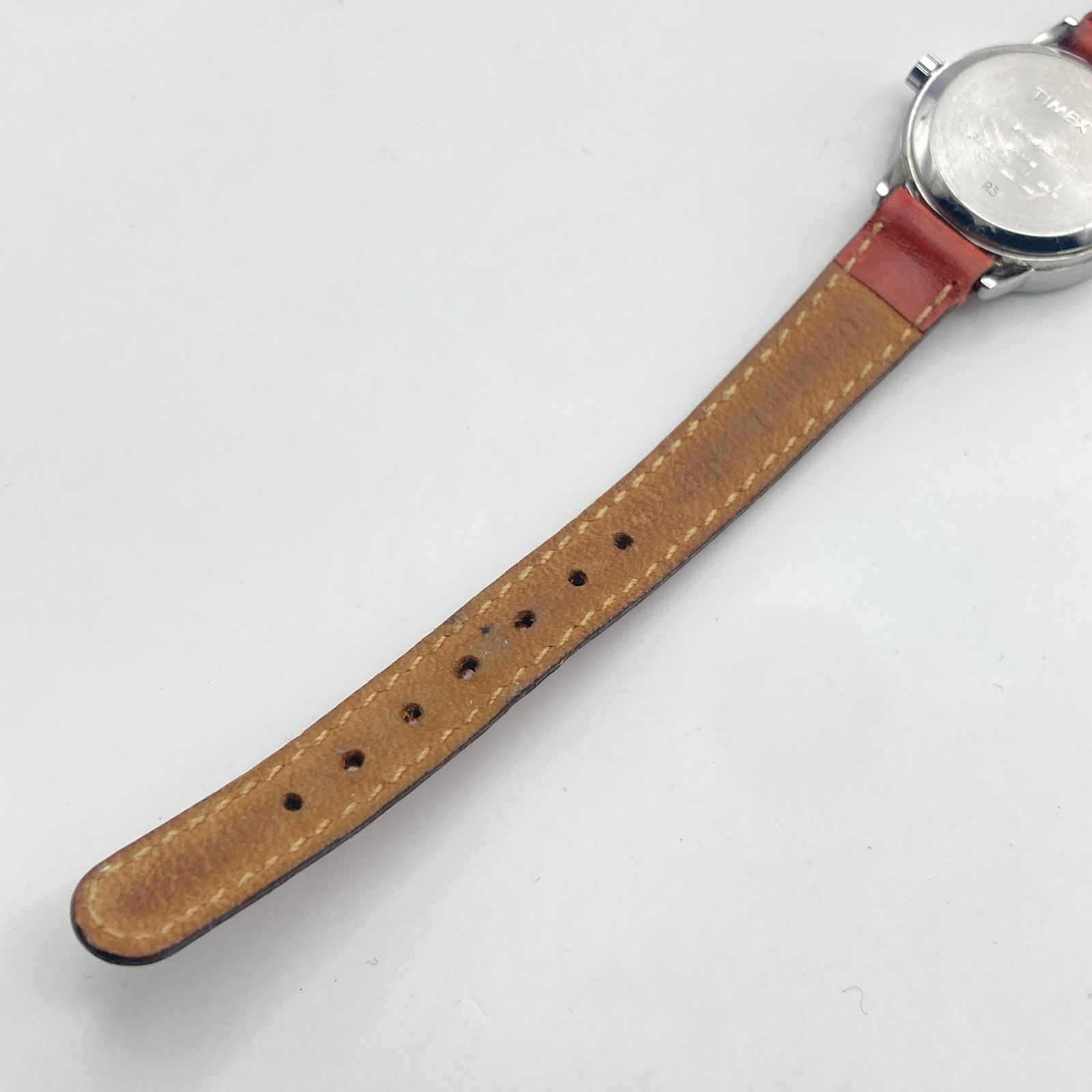 Timex Easy Reader Women’s Watch Silver Tone Date Indiglo New Battery SMALL 7.5″