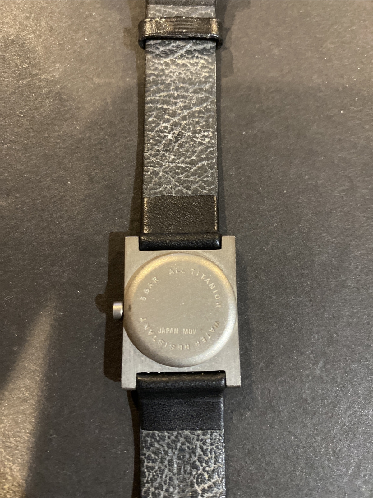 Boccia Titanium Watch Rectangular Round
