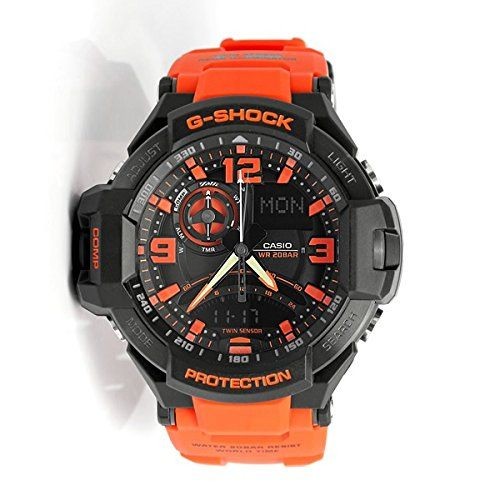 Orange Public Servant Fire Brigade Rescue Self Defense Forces G SHOCK Sky Cockpi