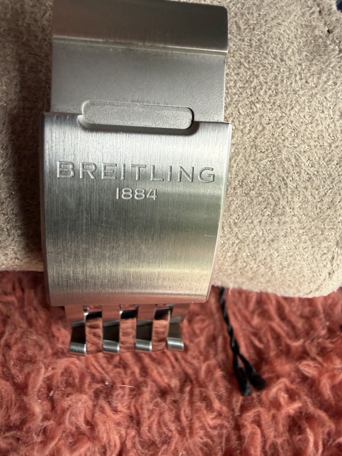 Breitling Premier Automatic Chronograph Black Dial Date Tachymeter Box