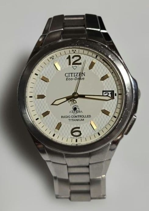 CITIZEN Attesa H410-T003788TA Radio-Controlled Solar Watch From Japan