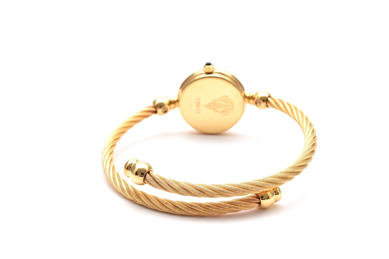 [Near MINT] Gucci 2700.2.L 20mm shell Dial Gold Bangle Quartz Women’s Watch②