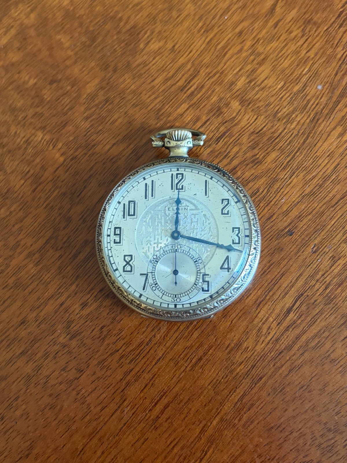 Elgin Grade 315 Pocket Watch – 17 Jewels, Adjusted, Fahys Bristol Case – 1920s