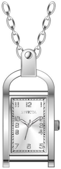 Invicta Mini Angel Quartz Silver Dial Ladies Watch 49934