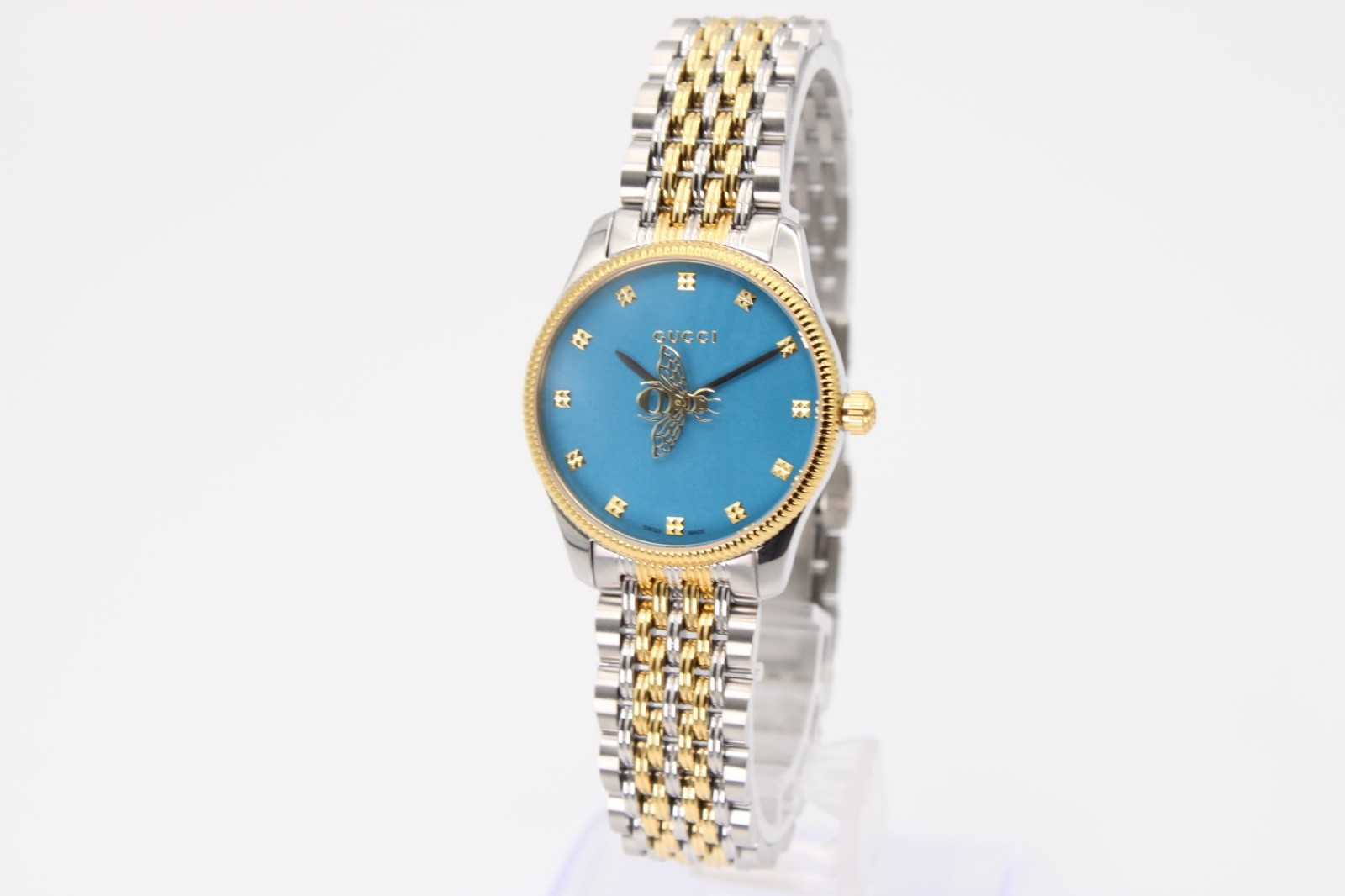 GUCCI G-Timeless YA1265029 Blue Dial Quartz Women’s Watch 29mm