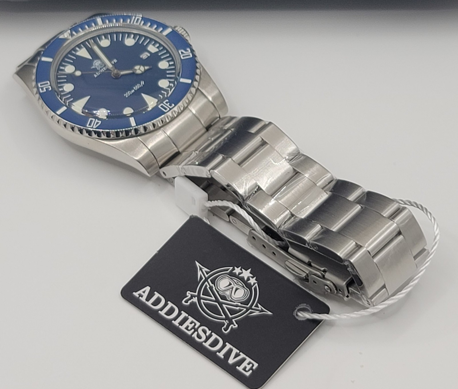 Addiesdive AD2068 Miyota 2115 Quartz Dive Watch. US Seller!!!!!