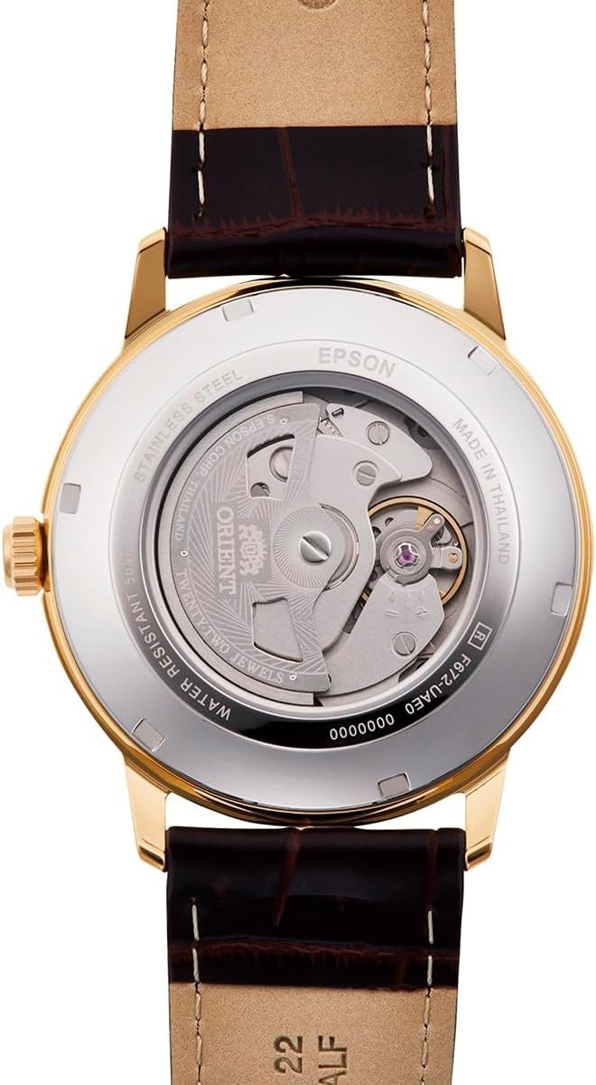 ORIENT RN-AC0F04S RA-AC0F04S Symphony III Gold Silver Dial Men’s Watch New