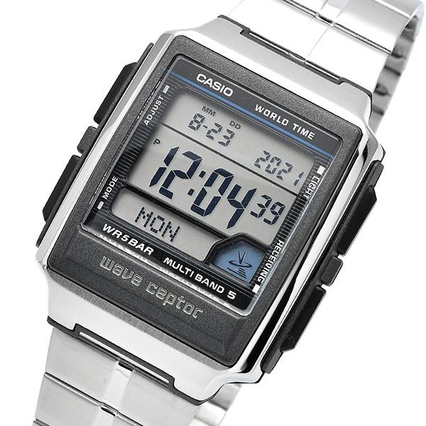 CASIO WAVE CEPTOR WV-59RD-1AJF Men’s Watch Digital Silver NEW Japan