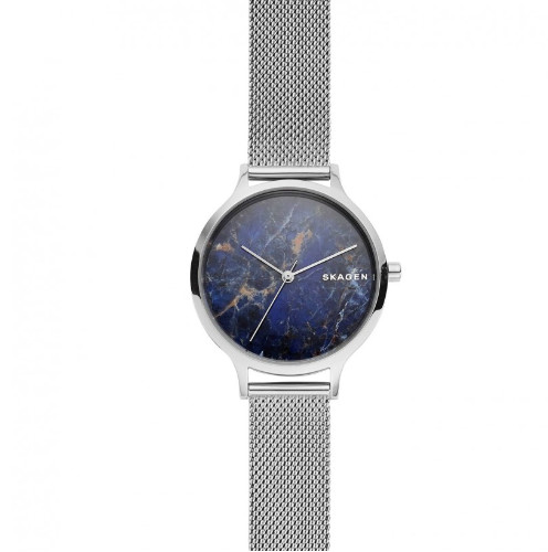 Skagen Quartz Watch Analog Stainless Bracelet Steel Blue Silver SKW2718 New