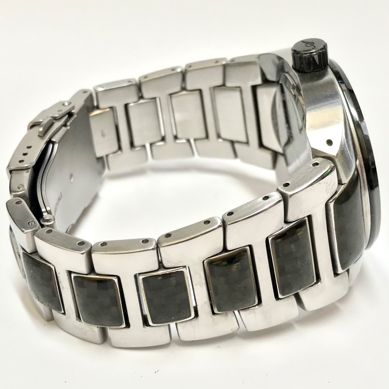 Adriatica A8206.517.2 men’s watch carbon/steel sapphire Ronda 517 5ATM Swiss