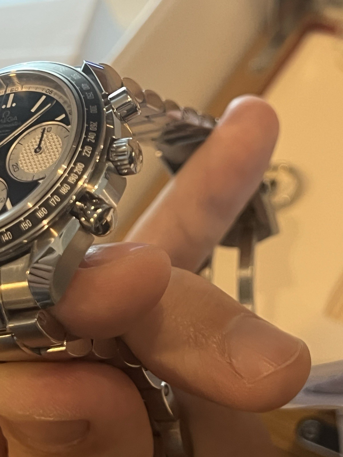OMEGA Speedmaster Racing Chronograph Reverse Panda 40mm +Extra OMEGA Nato Strap