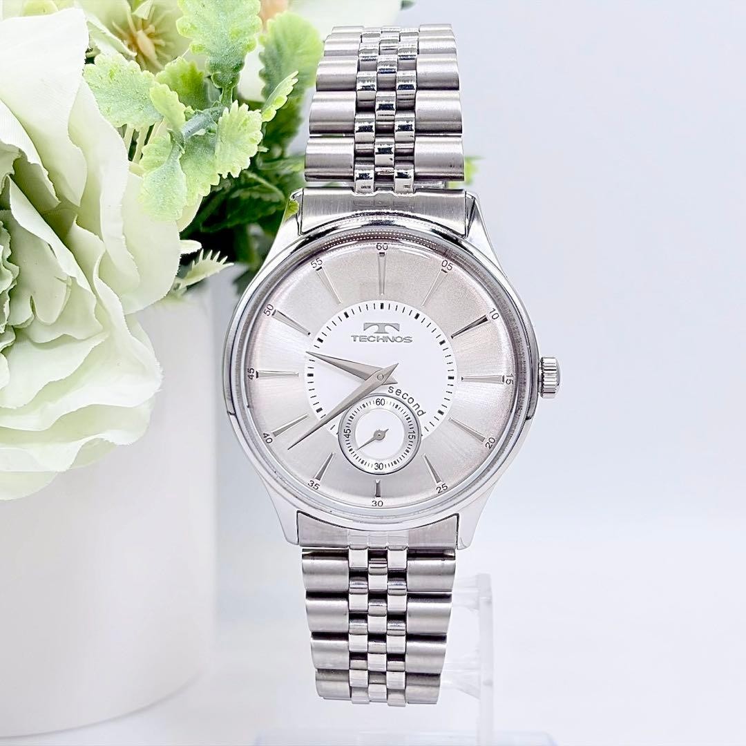 TECHNOS T6335 Quartz Stainless Steel 44mm Watch